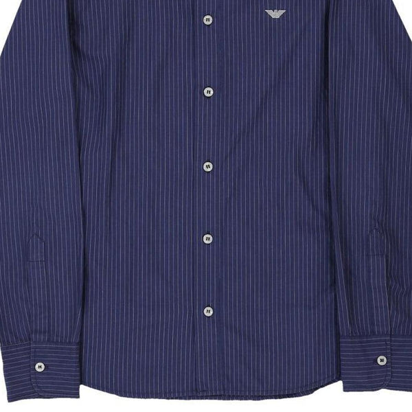 Vintage blue Age 14 Teen Armani Shirt - boys medium