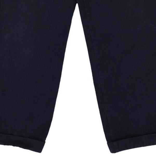 Vintage blue Burberry Trousers - mens 35" waist