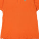 Vintage orange Lacoste Polo Shirt - mens x-large
