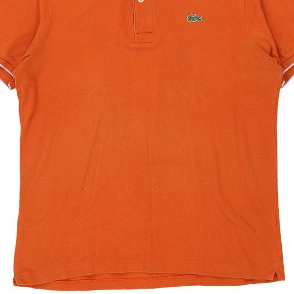 Vintage orange Lacoste Polo Shirt - mens large