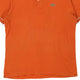 Vintage orange Lacoste Polo Shirt - mens large