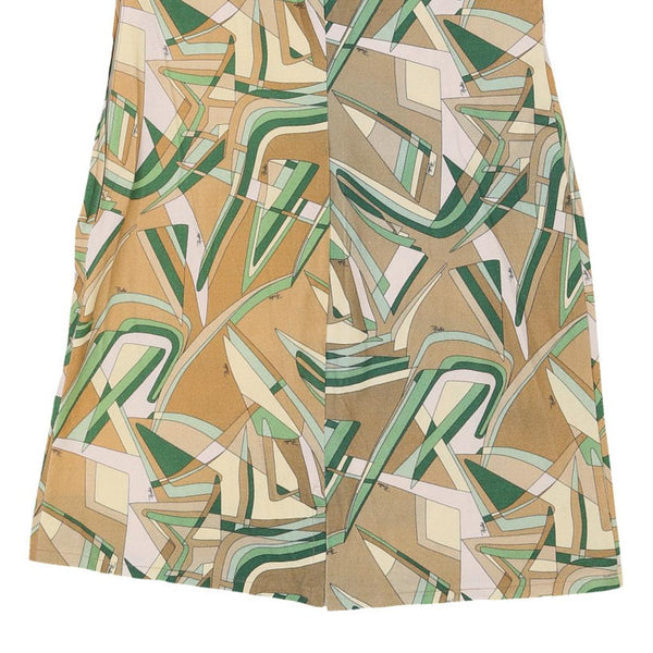 Vintage multicoloured Emilio Pucci Midi Skirt - womens 34" waist
