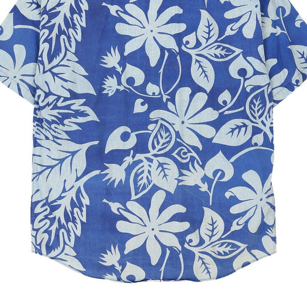 Vintage blue Age 13 C.P. Company Hawaiian Shirt - boys medium