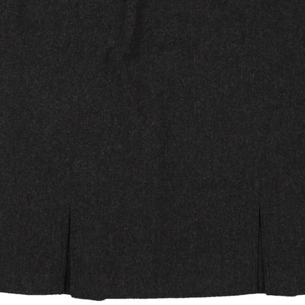 Vintage grey Valentino Midi Skirt - womens 25" waist