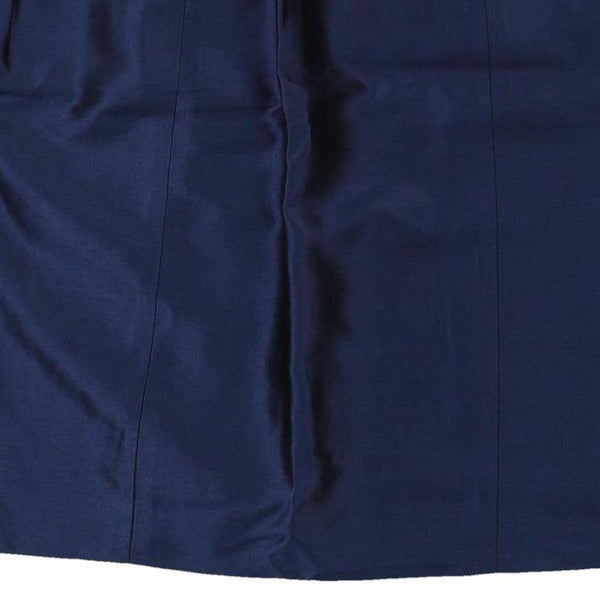 Vintage blue Giorgio Armani Midi Skirt - womens 28" waist