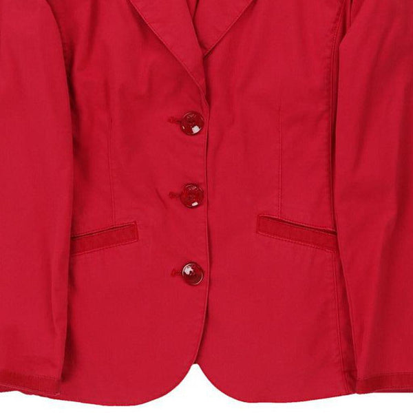 Vintage red Armani Jeans Blazer - womens medium