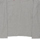 Vintage grey Napapijri Long Sleeve Polo Shirt - womens large