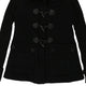 Vintage black Burberry London Duffle Coat - womens small