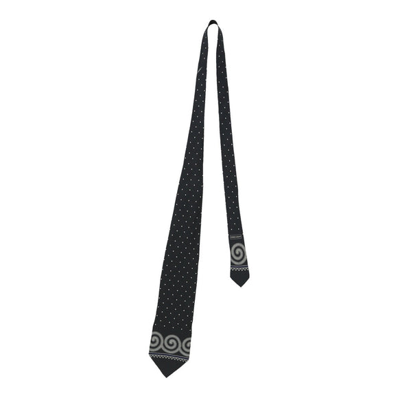 Vintage navy Giorgio Armani Tie - mens no size