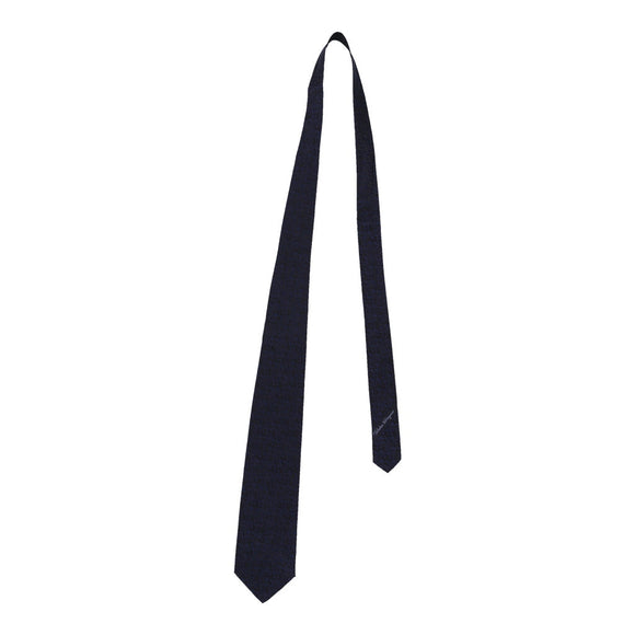Vintage navy Salvatore Ferragamo Tie - mens no size
