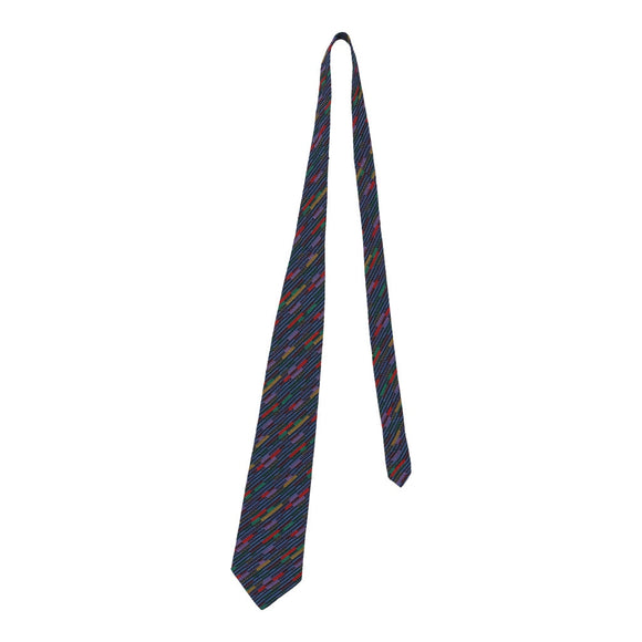 Vintage blue Missoni Tie - mens no size