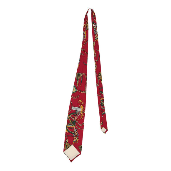 Vintage red Valentino Tie - mens no size