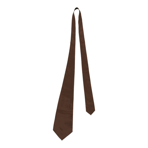 Vintage brown Rive Gauche Yves Saint Laurent Tie - mens no size