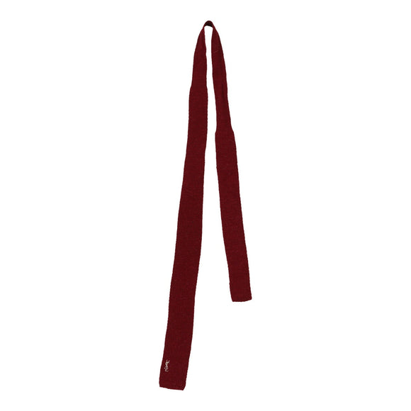 Vintage red Yves Saint Laurent Tie - mens no size