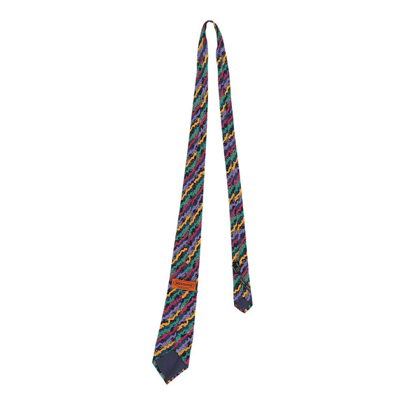 Vintage multicoloured Missoni Tie - mens no size