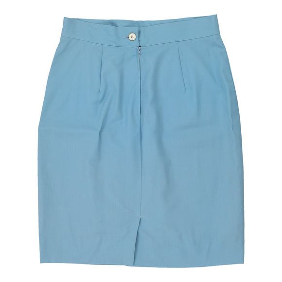 Vintage blue Christian Dior Skirt - womens 31" waist