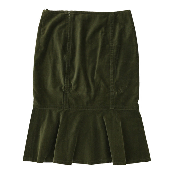 Vintage green Max Mara Skirt - womens 28" waist