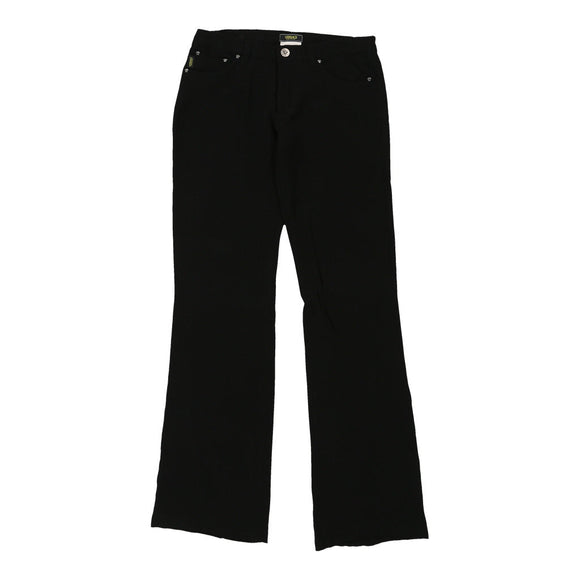 Vintage black Versace Jeans Couture Trousers - womens 28" waist
