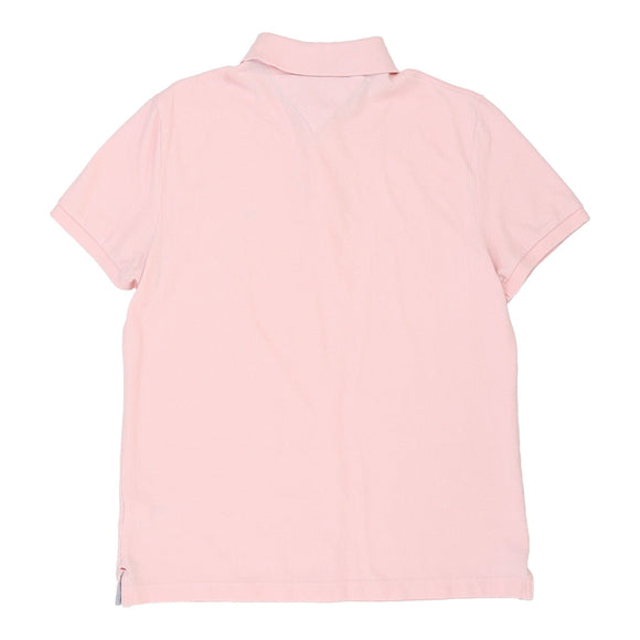 Vintage pink Tommy Hilfiger Polo Shirt - mens medium