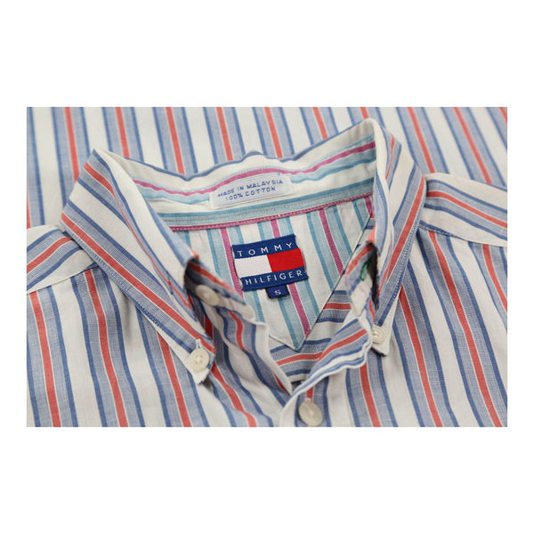 Vintage multicoloured Tommy Hilfiger Shirt - mens small