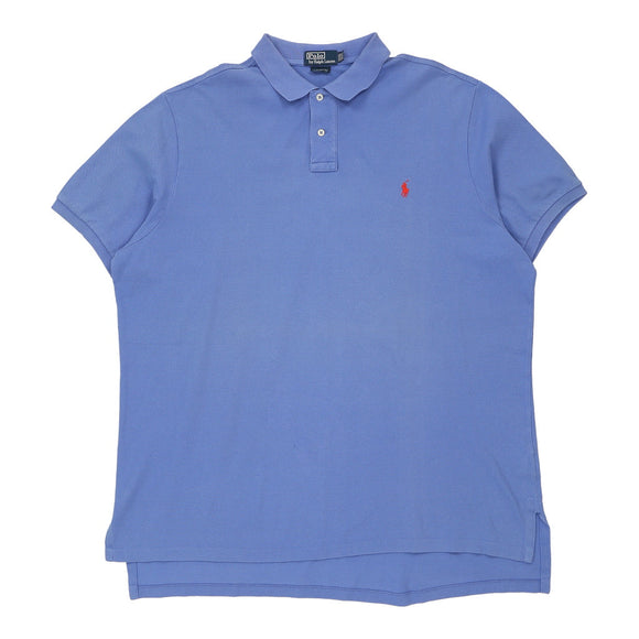 Vintage blue Polo by Ralph Lauren Polo Shirt - mens xxx-large