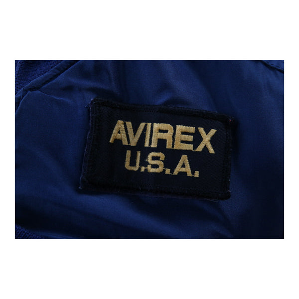 Vintage blue Age 8 Avirex Bomber Jacket - boys small