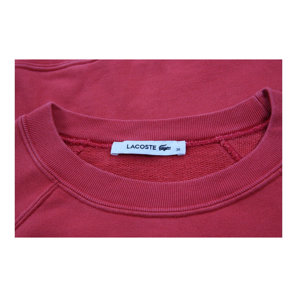Vintage red Lacoste Sweatshirt - womens small