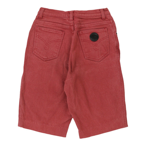 Vintage red Age 12 Moschino Shorts - girls 25" waist
