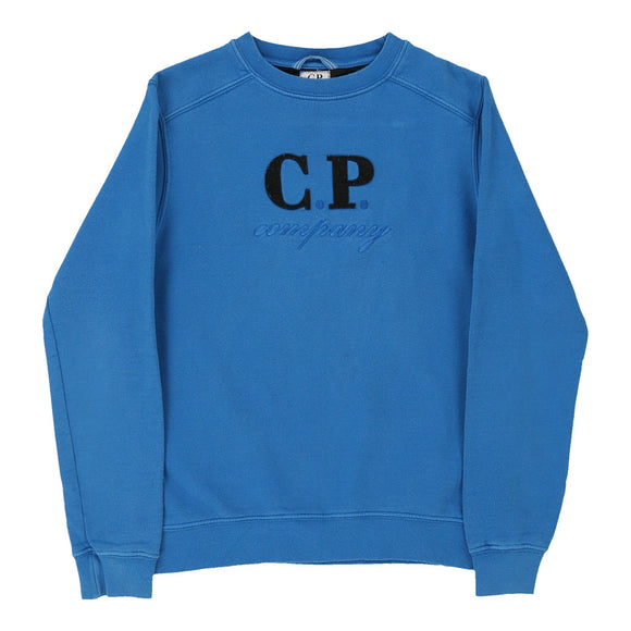 Vintage blue Age 10 C.P. Company Sweatshirt - boys medium