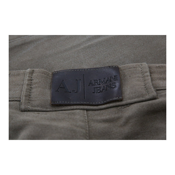 Vintage beige Armani Jeans Trousers - mens 42" waist