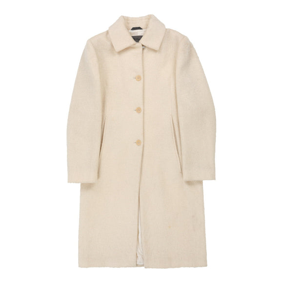 Vintage Les Copains Coat - Medium Neutral Wool coat Les Copains   