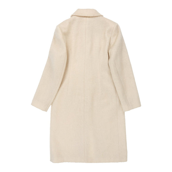 Vintage Les Copains Coat - Medium Neutral Wool coat Les Copains   