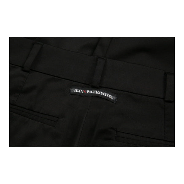 Vintage black Jean Paul Gaultier Trousers - womens 32" waist