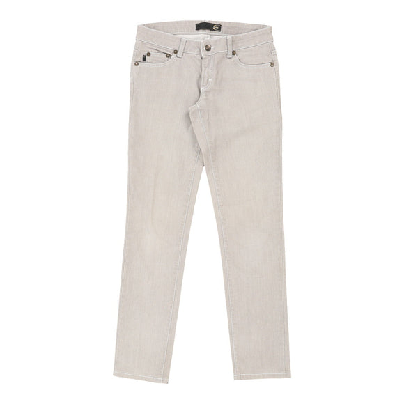 Vintage beige Just Cavalli Jeans - womens 32" waist