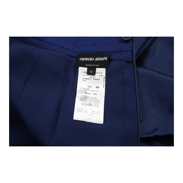Vintage blue Giorgio Armani Midi Skirt - womens 28" waist