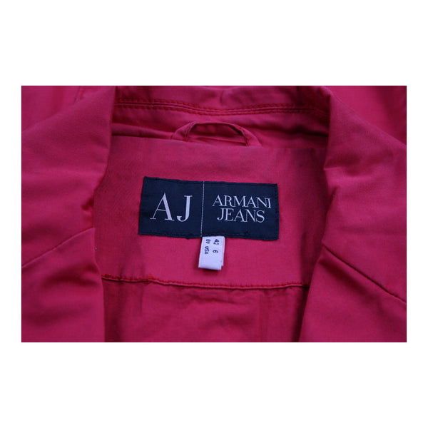 Vintage red Armani Jeans Blazer - womens medium