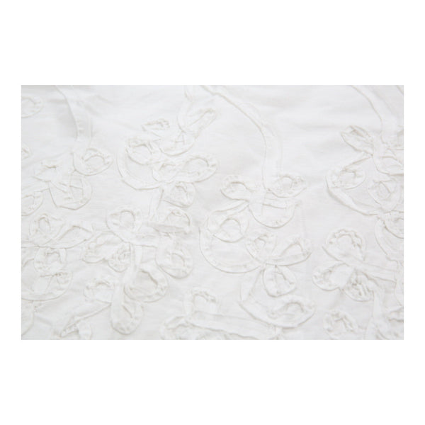 Vintage white Byblos Midi Skirt - womens 32" waist