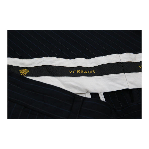 Vintage navy Versace Trousers - mens 42" waist