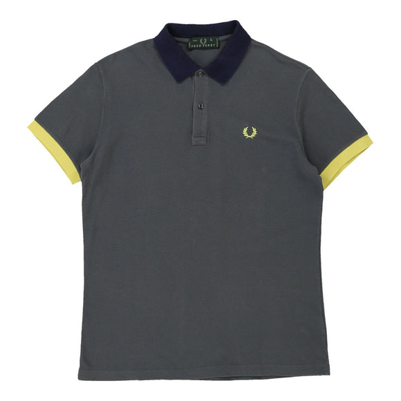 Vintage grey Fred Perry Polo Shirt - mens large