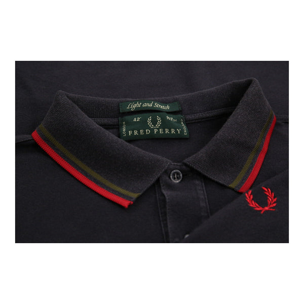 Vintage black Fred Perry Polo Shirt - mens small