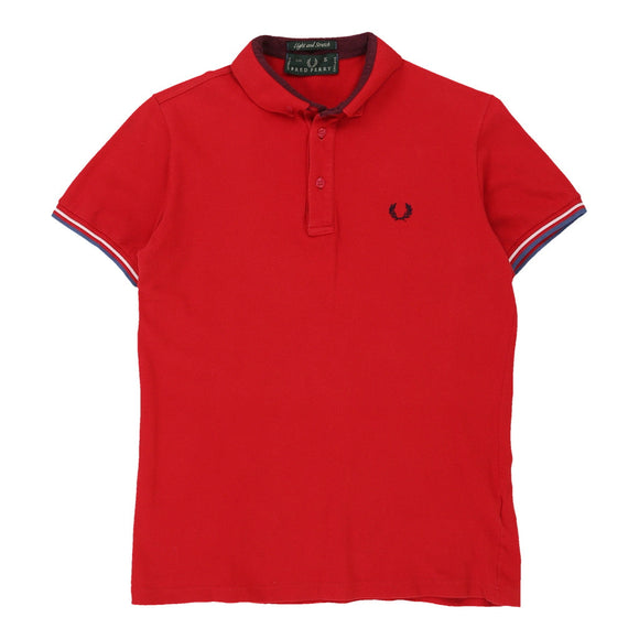 Vintage red Fred Perry Polo Shirt - mens small