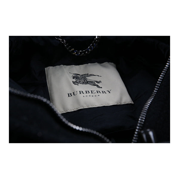 Vintage black Burberry London Duffle Coat - womens small