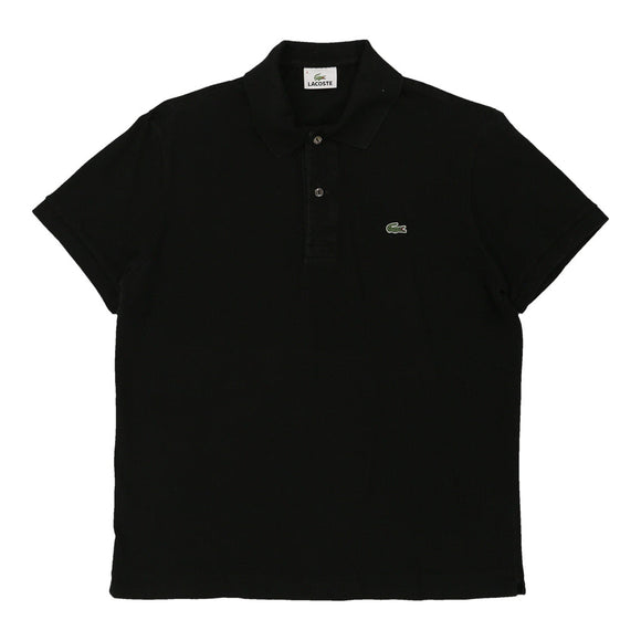 Vintage black Lacoste Polo Shirt - mens medium