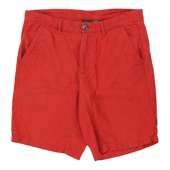 Vintage red Armani Exchange Shorts - mens 34" waist