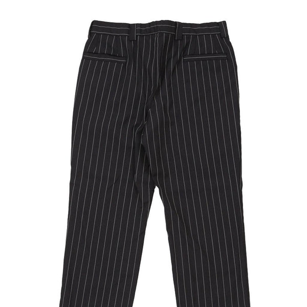 Vintage black Versace Trousers - mens 32" waist