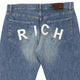 Vintage blue Richmond Denim Shorts - mens 34" waist