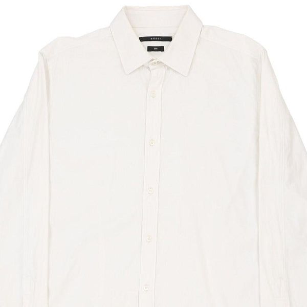 Vintage white Gucci Shirt - mens large