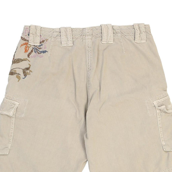 Vintage beige Age 12-14 Napapijri Cargo Shorts - girls 28" waist