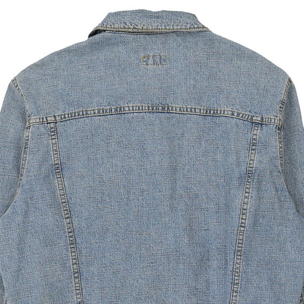 Vintage blue Armani Jeans Denim Jacket - mens x-large
