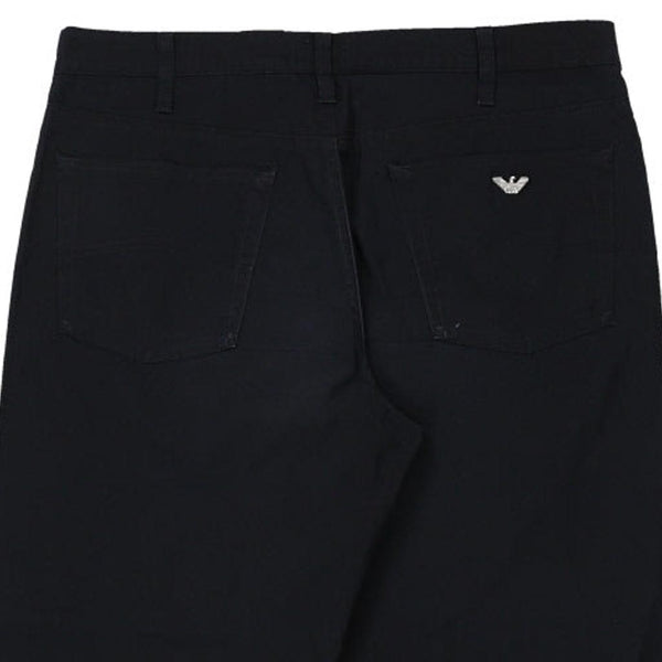 Vintage navy Armani Jeans Trousers - mens 38" waist